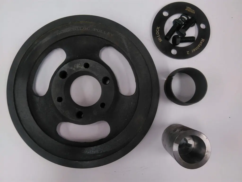 [03-04-0092] BI-LOC Pulley Assembly for Air Compressor