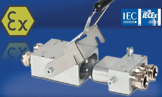EXCEN Flameproof Battery Plug Set – ATEX-IECEx