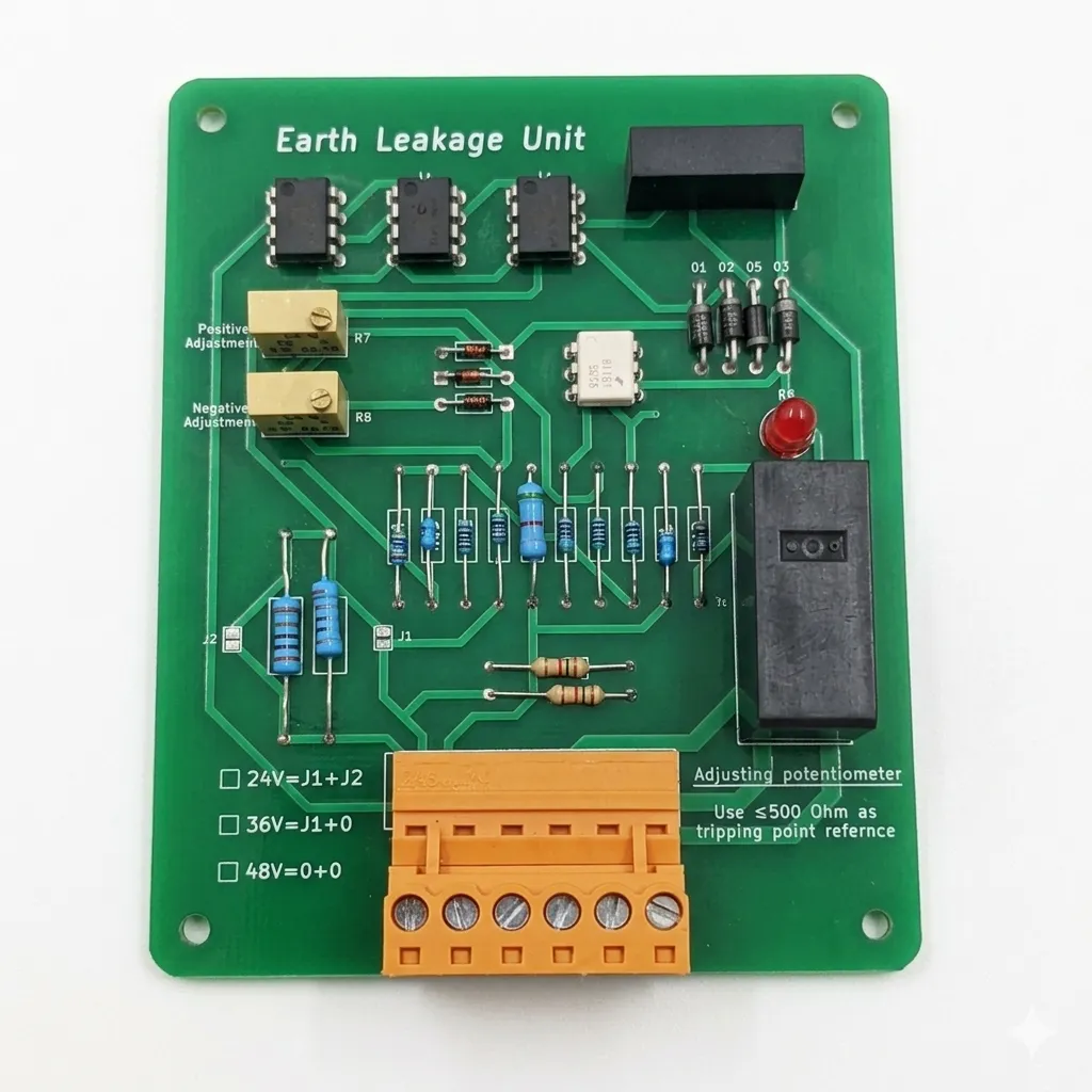 [01-10-0005] ELU - Earth Leakage Unit 24-48VDC